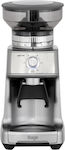 Sage Dose Control Pro Elektrischer Kaffeemühle 130W mit einer Kapazität von 340gr und 60 Mahlstufen Silber