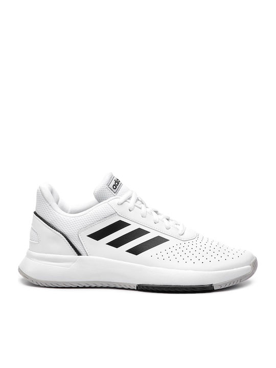 Adidas Courtsmash Ανδρικά Παπούτσια Τένις για Όλα τα Γήπεδα Cloud White / Core Black / Grey Two