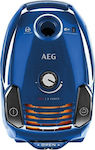 AEG Vacuum Cleaner 800W Bagged 3.5lt Blue