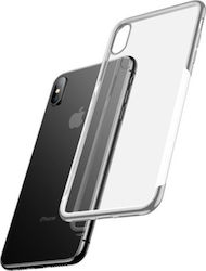 Baseus Shining Silicone Back Cover Silver (iPhone XS Max)