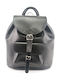 Kouros Leather Bag Μαύρο