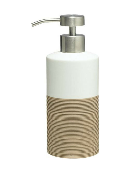 Sealskin Doppio Dispenser Ceramic Beige 325ml