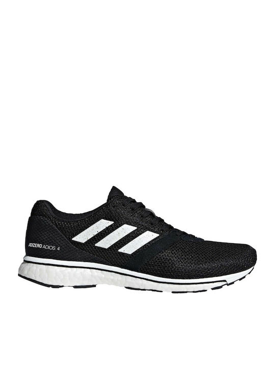 Adidas Adizero Adios 4 Γυναικεία Αθλητικά Παπούτσια Running Core Black / Cloud White