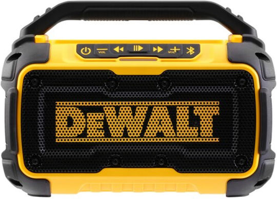 DEWALT DCR011-XJ XR Ηχείο Bluetooth 10W Κίτρινο