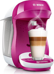 Bosch Happy Pod Coffee Machine for Capsules Tassimo Pressure 3.3bar Wild Purple