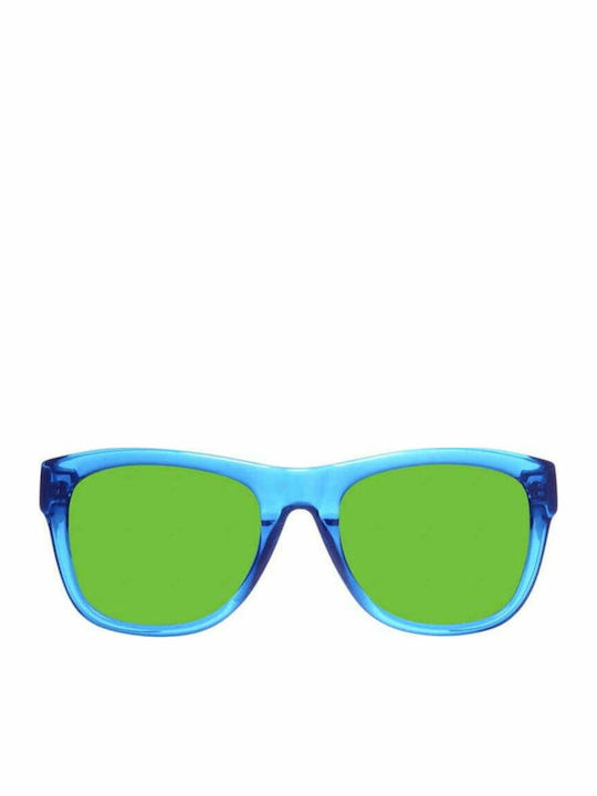 Just Cavalli Women's Sunglasses with Turquoise Plastic Frame and Green Lens JC597S 90Q