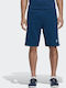 Adidas 3-Stripes Αθλητική Ανδρική Βερμούδα Navy Μπλε