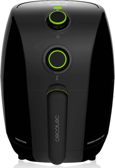 Cecotec Cecofry Compact Rapid Air Fryer 1.5lt Μαύρο