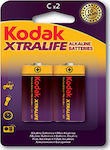 Kodak Xtralife Αλκαλικές Μπαταρίες C 1.5V 2τμχ