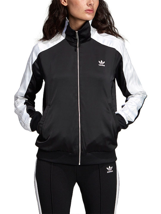 Originals Women's Short Sports Jacket for Spring or Autumn Black