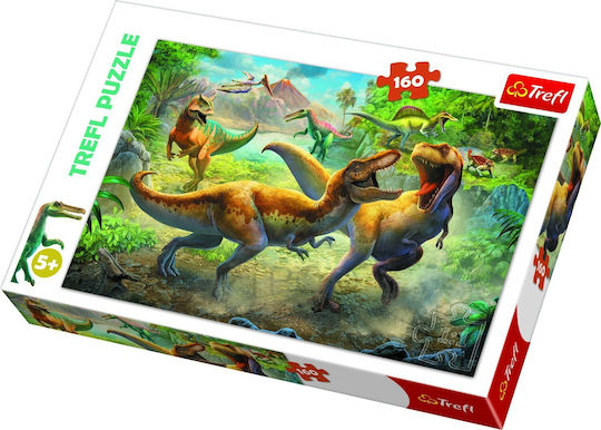 Kids Puzzle Fighting Tyronasaurs 160pcs Trefl