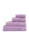 Nef-Nef Homeware Badehandtuch 80x160εκ. Purple Gewicht 550gr/m²