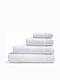 Nef-Nef Homeware Badehandtuch 80x160εκ. White Gewicht 550gr/m²