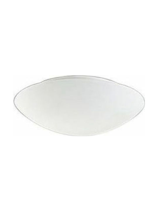 Fabas Luce Pandora Classic Glass Ceiling Light with Socket E27 White