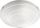 Fabas Luce Kent Deckenleuchte 40cm Weiß mit Fassung E27