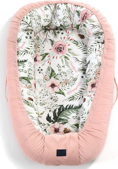 La Millou Baby Nestkissen Nest Wild Blossom 103.00980 Rosa 110x70cm