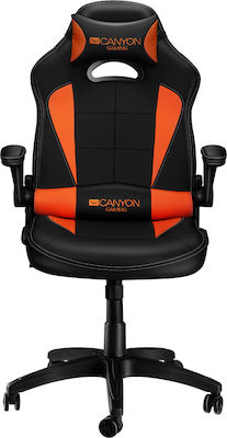 Canyon Vigil Artificial Leather Gaming Chair Orange