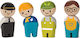 Plan Toys Professionals Personal II Wooden Doll for Dollhouse