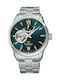 Orient Star Men's Watch 39mm Automatic with Silver Metal Strap