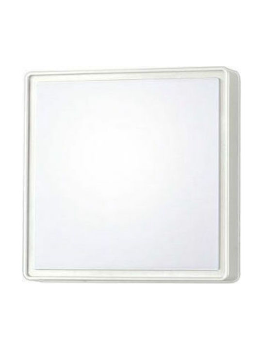 Fabas Luce Oban Classic Metallic Ceiling Mount Light with Integrated LED in White color 24pcs