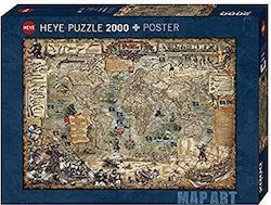 Πειρατικός Χάρτης Puzzle 2D 2000pcs