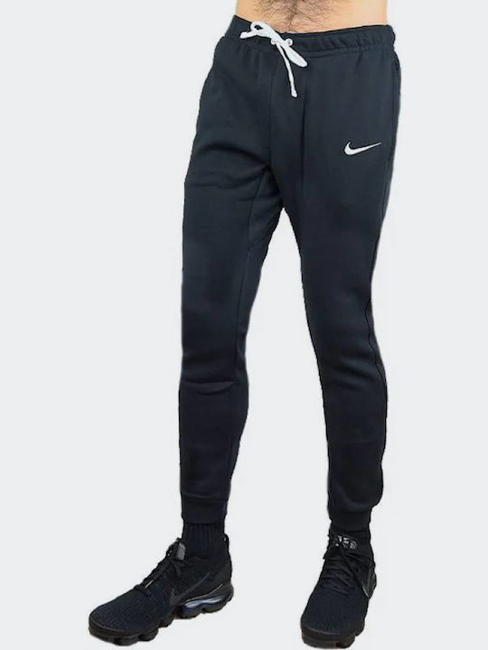 Nike Team Club 19 Παντελόνι Φόρμας με Λάστιχο Fleece Μαύρο