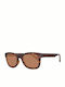 Timberland Men's Sunglasses with Brown Plastic Frame and Brown Lens TB9080-52H