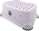 Lorelli Single Kids Step Stool Bathroom Stars W...