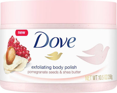 Dove Scrub Σώματος Pomegranate Seeds & Shea Butter 225ml