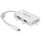DeLock USB-C Docking Station με 4K PD Ethernet Λευκό (63924)