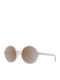 Pepe Jeans Ronnie Women's Sunglasses with Transparent Plastic Frame and Brown Lens PJ7286-C4