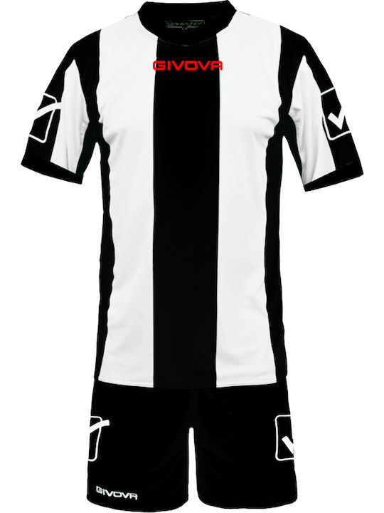 Givova Kit Catalano Black/White