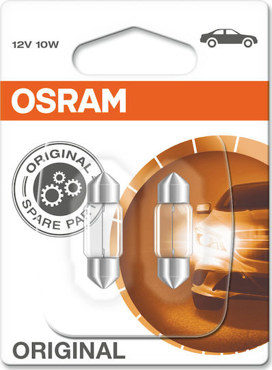 Osram Лампи Автомобила Original Line C5W Обикновени 12V 10W 2бр