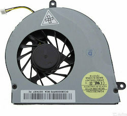 Laptop Fan - CPU Cooling Fan Gateway NV75S, NV77H Packard Bell EasyNote LS11HR, LS11SB, LS44SB, LS44HR (Ref. 80490)