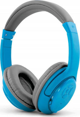 Esperanza EH163 Libero Bluetooth Wireless On Ear Headphones with 4 hours of Operation Blue EH163B