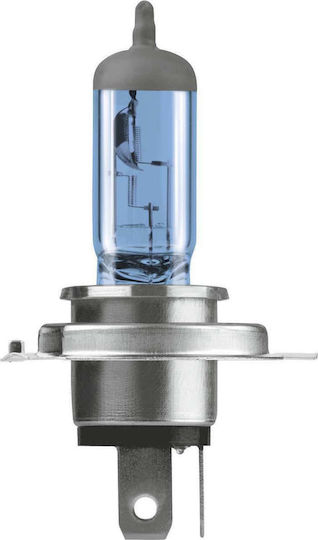 Neolux Lamps Car Blue Light H4 Halogen 4000K Natural White 12V 60W 2pcs