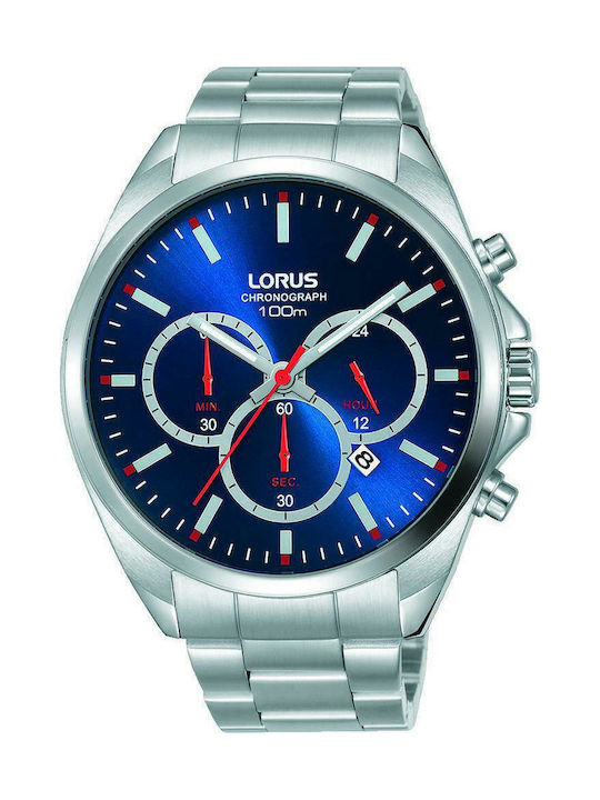 Lorus Watch Battery with Silver Metal Bracelet RT363GX9