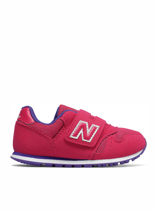 New Balance Lifestyle Kids Sneakers with Scratch Fuchsia YV373PY