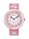 FlikFlak Magical Dream Kids Analog Watch with Fabric Strap Pink