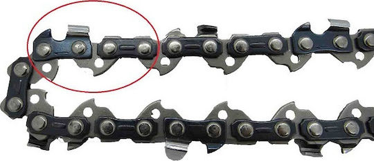 Visco Parts 143-40ΔΚ Chainsaw Chain with Pitch 3/8"LP, Gauge .043"-1.1mm & Number of Guides 40E