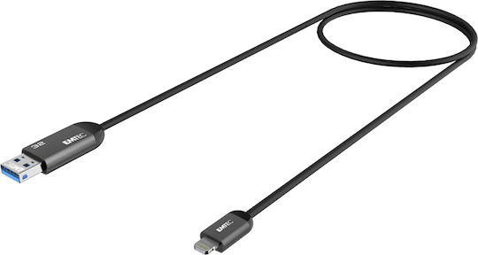 Emtec T750A 32GB USB 3.1 Stick cu conexiune Lightning & USB-A Gri