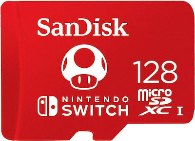 Sandisk microSDXC 128GB Klasse 10 U3 V30 A1 UHS-I