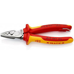 Knipex Πρέσα Ακροδεκτών με Απογυμνωτή και Μόνωση
