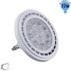 GloboStar LED-Lampe 12W 111mm für Fassung G53 und Form AR111 Kühles Weiß 1200lm