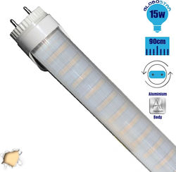 GloboStar LED Bulbs Fluorescent Type 90cm for Socket G13 and Shape T8 Warm White 1300lm 1pcs