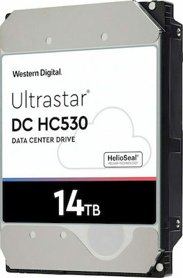 Western Digital Ultrastar DC HC530 14TB HDD Σκληρός Δίσκος 3.5" SATA III 7200rpm με 512MB Cache για NAS / Server