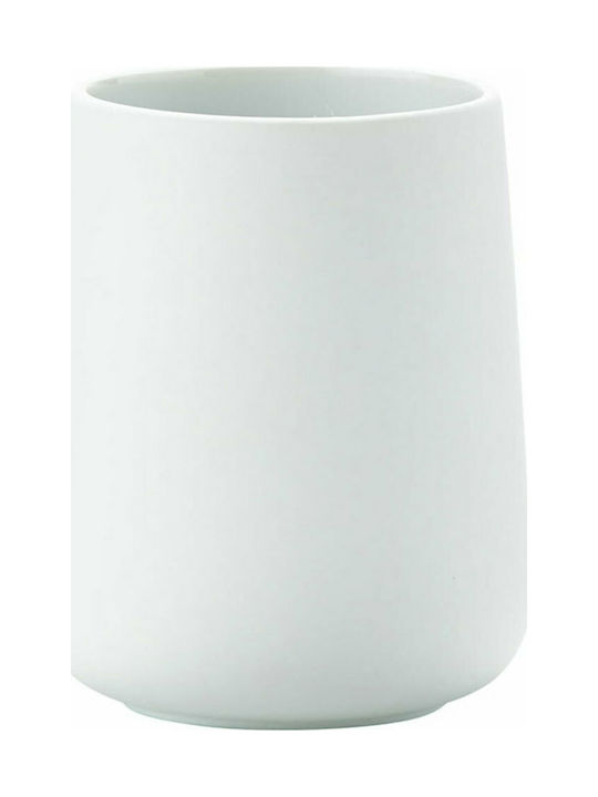 Zone Denmark Nova Porcelain Cup Holder Countertop White