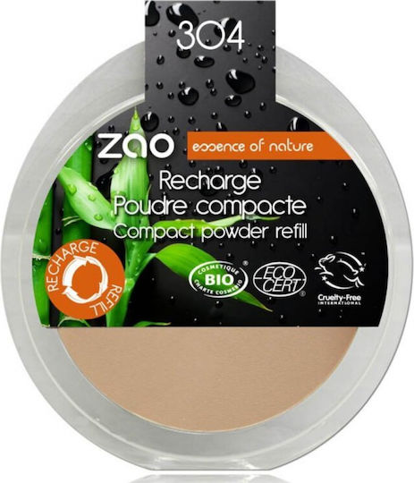 Zao Organic Makeup Органична Попълваща Пудра 304 Капучино 9гр
