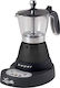 Beper Electric Stovetop Espresso Pot for 6Cups 400W Black