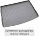 Novline Trunk Mat Tray Type for Opel Zafira Tourer 2019+ Gray